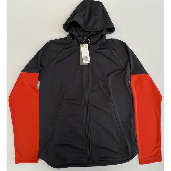 Adidas Men's Athletics Team Issue Full-Zip Fleece Hoodie Ti Lite Hoody2 DH9071 M - Picture 1 of 8